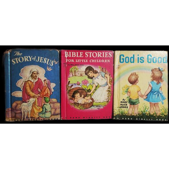 Christian Religious Vintage 1950's Little Reader Book Lot Junior Elf Books - Picture 2 of 11